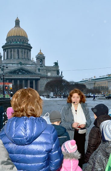 Экскурсии для детей по СПб и пригородам <br />от компании «Открытие Петербурга»